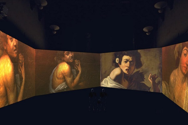 CARAVAGGIO OLTRE LA TELA IMMERSIVA MULTIMEDIALE