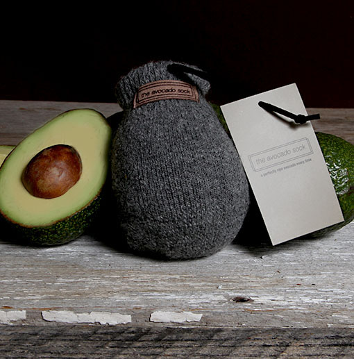 avocado sock utensile cucina