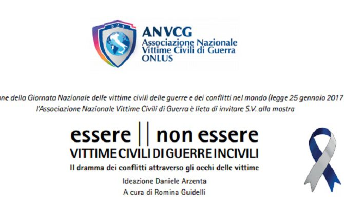 Giornata Nazionale delle vittime civili delle guerre e dei conflitti nel mondo essere vittime incivili